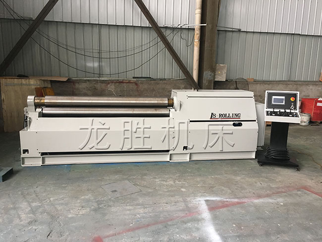 W12-6X2000四輥卷板機(jī)卷圓效果